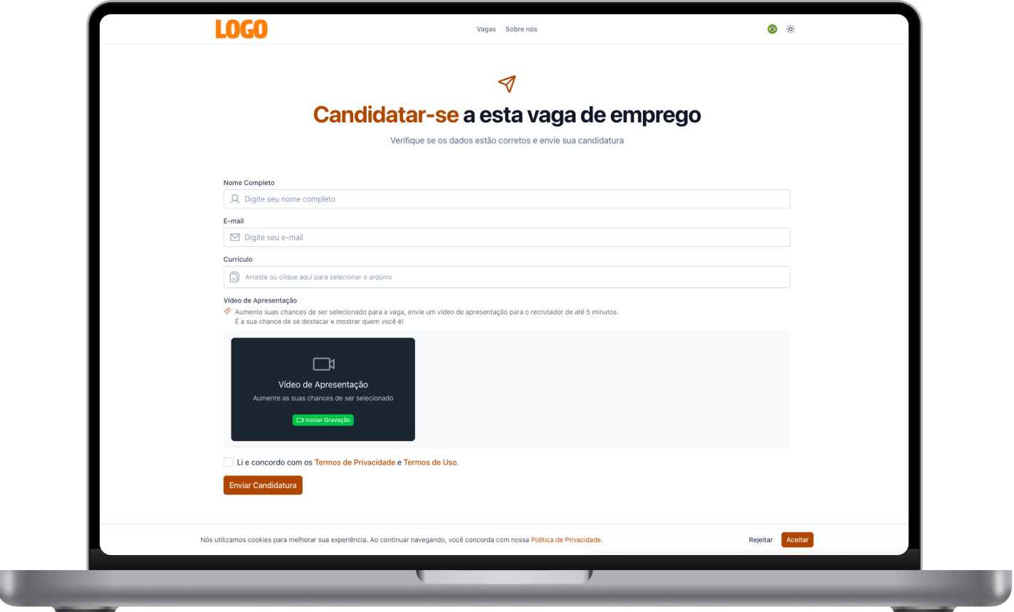 Candidaturas simplificadas