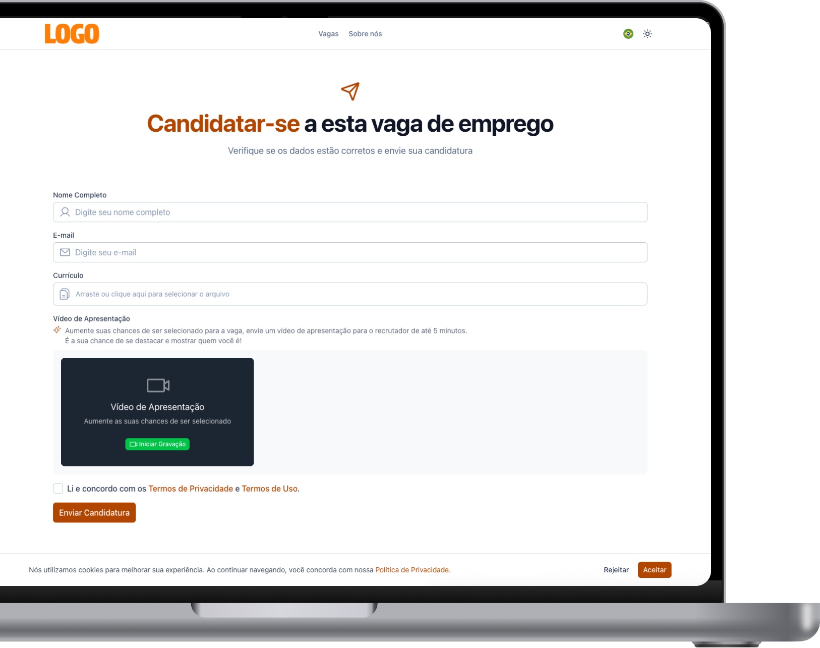 Candidaturas simplificadas