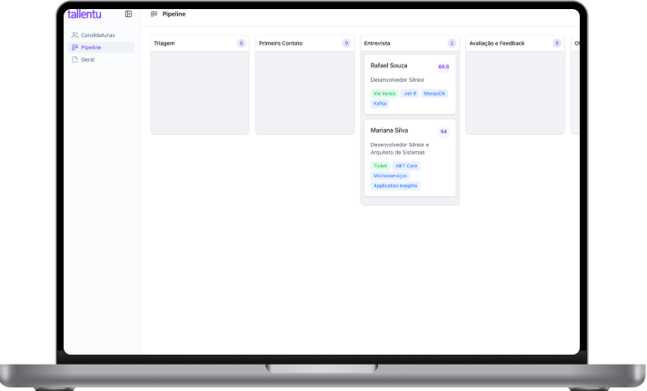 Kanban para gerenciamento de pipeline