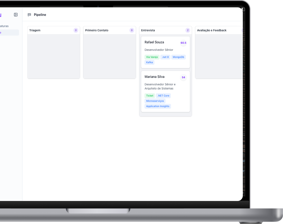 Kanban para gerenciamento de pipeline